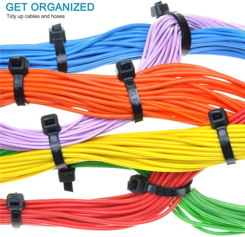 100pcs Cable Zip Ties Heavy Duty 8 Inch